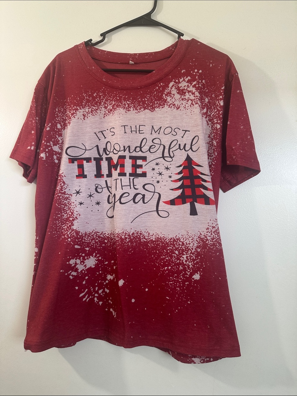 "It's the Most Wonderful Time of the Year" Graphic Tee - Red
